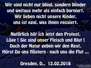 Vorschau Bildgedicht: Nach uns ...