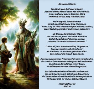 Vorschau Bildgedicht: Die arme Köhlerin