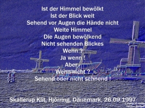 Vorschau Bildgedicht: ...oder nicht sehnend