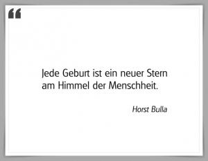 Vorschau Bildgedicht: "Jede Geburt ist ein neuer Stern"