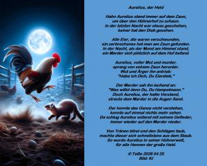 Vorschau Bildgedicht: Aurelius der Held