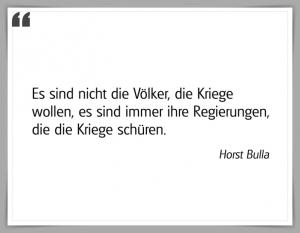 Vorschau Bildgedicht: "Es sind nicht die Völker, die Kriege wollen"