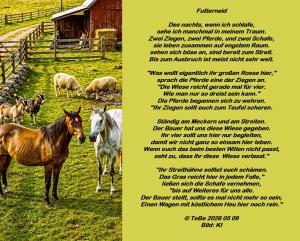 Vorschau Bildgedicht: Futterneid