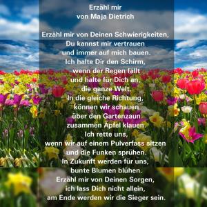 Vorschau Bildgedicht: Erzähl mir 