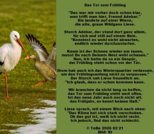 Vorschau Bildgedicht: Das Tor zum Fr&uuml;hling