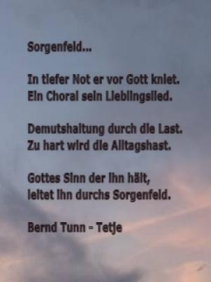 Vorschau Bildgedicht: Sorgenfeld!