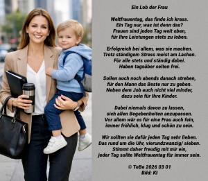 Vorschau Bildgedicht: Ein Lob der Frau