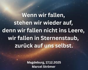 Vorschau Bildgedicht: Wenn wir fallen