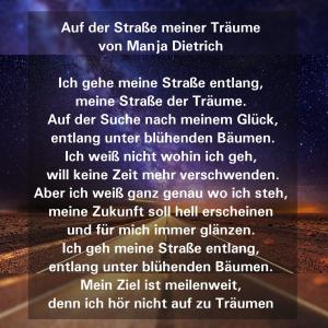 Vorschau Bildgedicht: Auf der Straße meiner Träume 