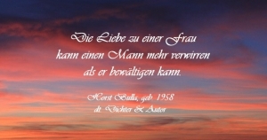 Vorschau Bildgedicht: Die Liebe zu einer Frau