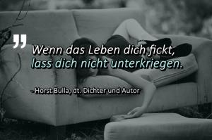 Vorschau Bildgedicht: Wenn das Leben dich fickt.