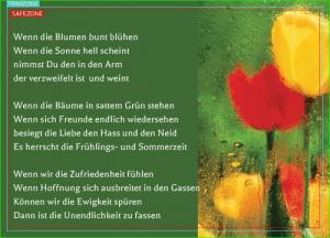 Vorschau Bildgedicht: Blumen