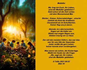 Vorschau Bildgedicht: Maik&auml;fer