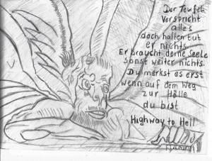 Vorschau Bildgedicht: Der Teufel.....