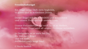 Vorschau Bildgedicht: Freundschaftsengel