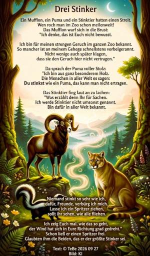 Vorschau Bildgedicht: Drei Stinker