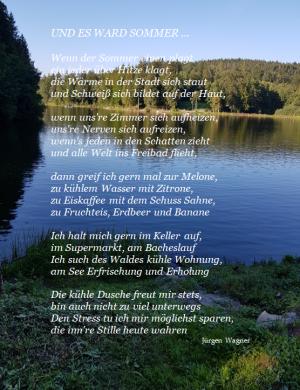 Vorschau Bildgedicht: Und es ward Sommer ...