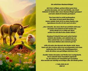 Vorschau Bildgedicht: Die n&uuml;tzlichen Maulwurfsh&uuml;gel