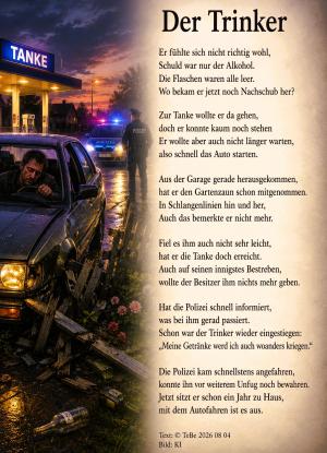 Vorschau Bildgedicht: Der Trinker