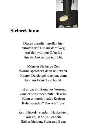 Vorschau Bildgedicht: Steinreichtum