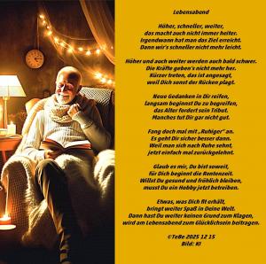 Vorschau Bildgedicht: Lebensabend