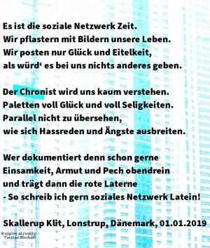 Vorschau Bildgedicht: Social Medias