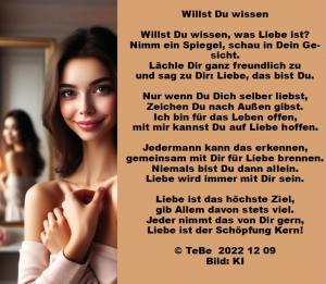 Vorschau Bildgedicht: Willst Du wissen