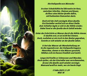 Vorschau Bildgedicht: Die Heilquelle von B&ouml;rnecke