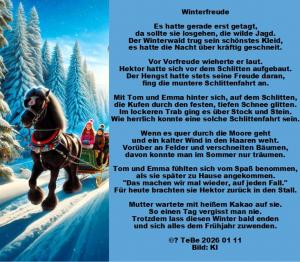 Vorschau Bildgedicht: Winterfreude
