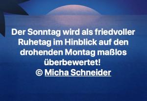 Vorschau Bildgedicht: SONNTAG