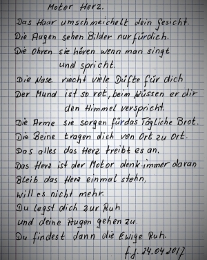 Vorschau Bildgedicht: Motor Herz.....