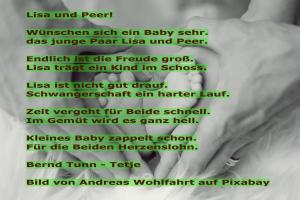 Vorschau Bildgedicht: Lisa und Peer