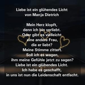 Vorschau Bildgedicht: Liebe ist ein glühendes Licht 