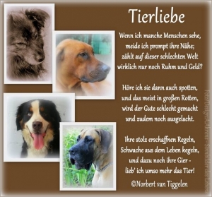 Vorschau Bildgedicht: Tierliebe