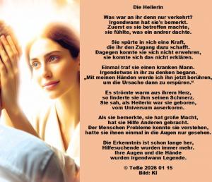 Vorschau Bildgedicht: Die Heilerin