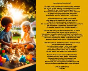 Vorschau Bildgedicht: Sandkastenfreundschaft