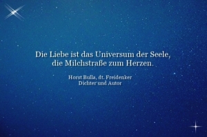 Vorschau Bildgedicht: Die Liebe ist das Universum