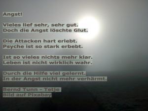 Vorschau Bildgedicht: Angst!