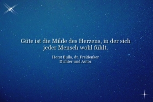 Vorschau Bildgedicht: Güte ist die Milde des Herzens