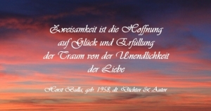 Vorschau Bildgedicht: Zweisamkeit