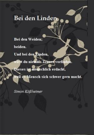 Vorschau Bildgedicht: Bei den Linden
