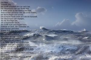 Vorschau Bildgedicht: Das Meer....