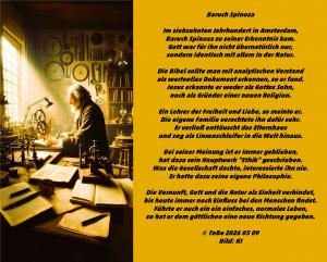Vorschau Bildgedicht: Baruch Spinoza
