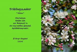 Vorschau Bildgedicht: Fr&uuml;hlingszauber
