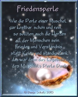 Vorschau Bildgedicht: Friedensperle