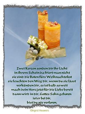 Vorschau Bildgedicht: 2.Advent