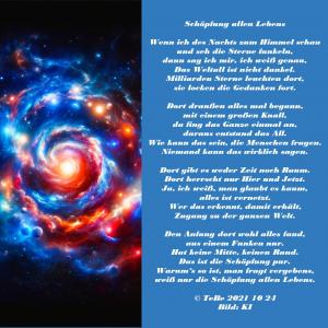 Vorschau Bildgedicht: Schöpfung allen Lebens