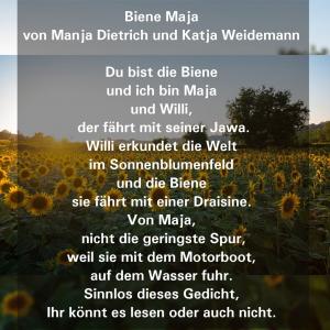 Vorschau Bildgedicht: Biene Maja